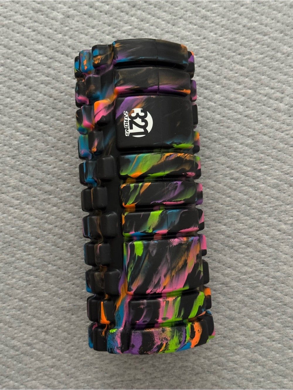 Multicolor Foam Roller - Black Base